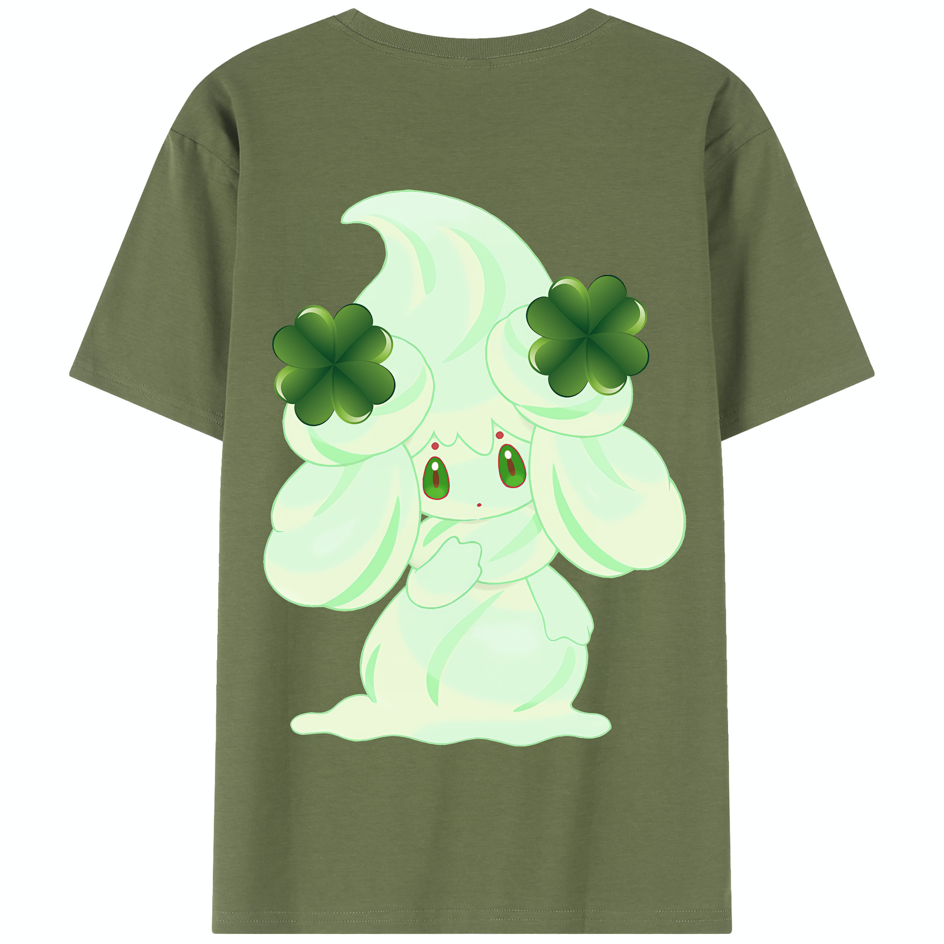 （画像用） ポケットモンスター Pokémon 綿100％半袖Tシャツ（背面プリント）